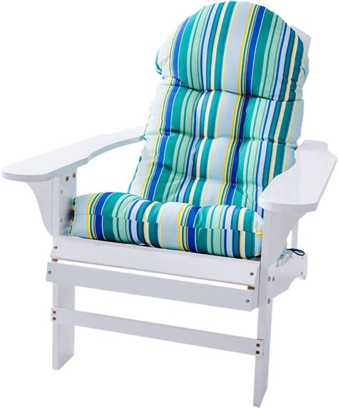 Enipate Weather Resistant Adirondack Chair Cushions High Back Indoor ...