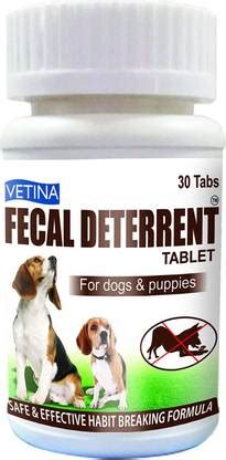 VETINA FECAL DETERRENT TABLETS for Dogs & Puppies, effective habit ...