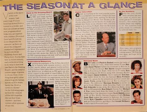Retro Scans: TV Guide 1996 Fall TV Preview