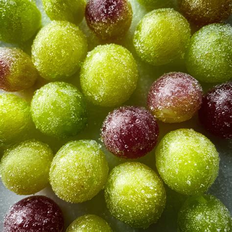 Sour Frozen Candy Grapes