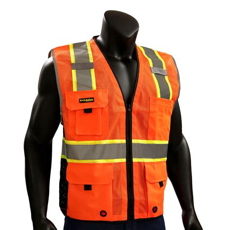 KwikSafety BIG KAHUNA Hi Vis Reflective ANSI PPE Surveyor Class 2 ...