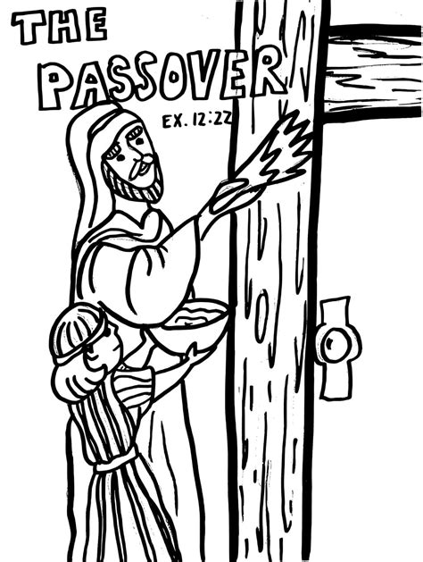 Passover Coloring Pages