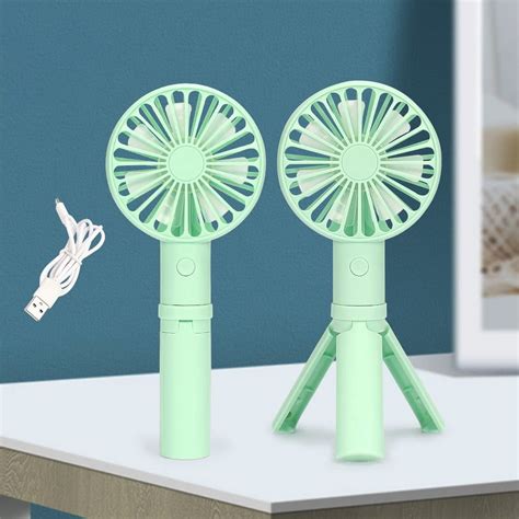 Disen Handheld Portable Fan, USB Rechargeable, 3 Speeds, Small Size ...