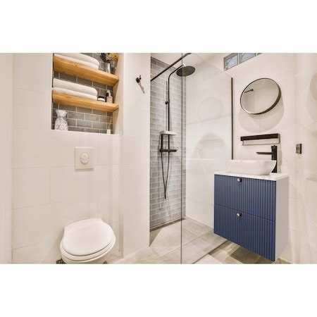 Distinct Kitchen And Bath ARIA 24 x 18 Floating Bathroom Vanity with ...