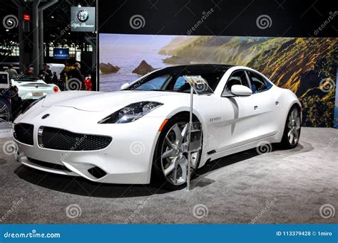 Karma Revero Hybrid Electric Luxury Super Cars Editorial Stock Photo - Image of electric, model ...