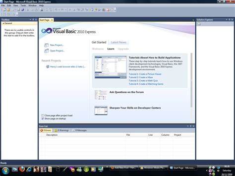 Visual Basic 2010 的图像结果