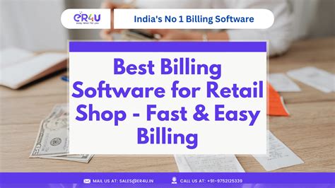 Best Billing Software for Retail Shop - Fast & Easy Billing