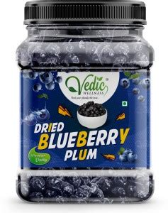 vedic Wellness Premium Dried Blueberry | Whole & Unsweeetened | Vitamin ...
