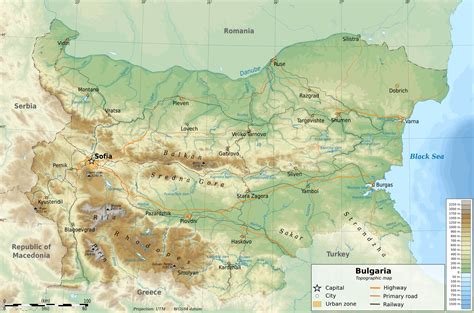 Discover Bulgaria Through Maps - Guide of the World
