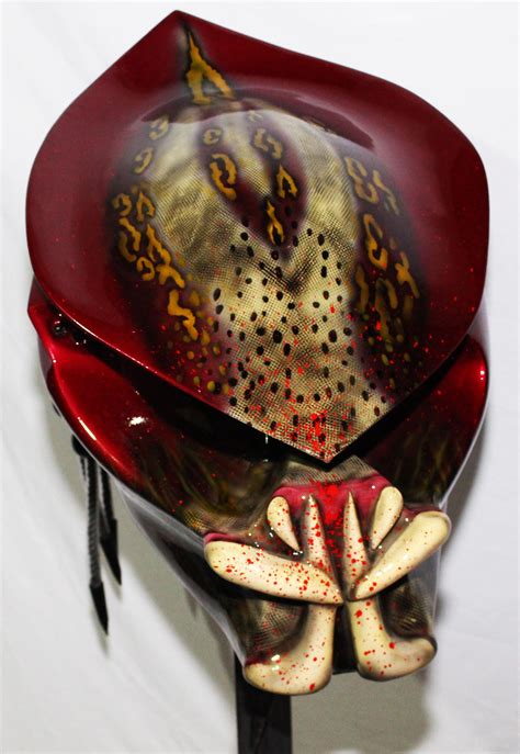 Image result for Custom Predator Motorcycle Helmets