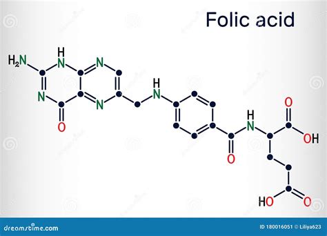 Image result for Folate Molecular Formula