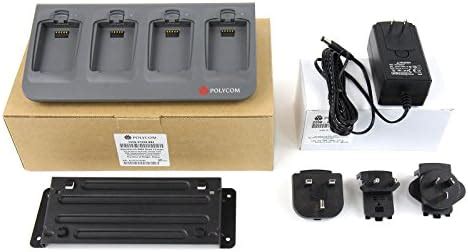 Polycom 1310-37224-701 SpectraLink 8400 Series Quad Charger. Order p ...