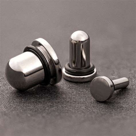 Dead Stretching Kit - Silver Metal Ear Plugs / Ear Stretching Kits ...