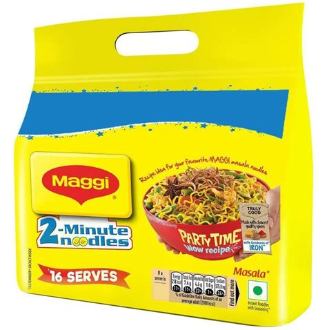 Maggi 2-Minute Masala Noodles 768 g (Pack of 16)