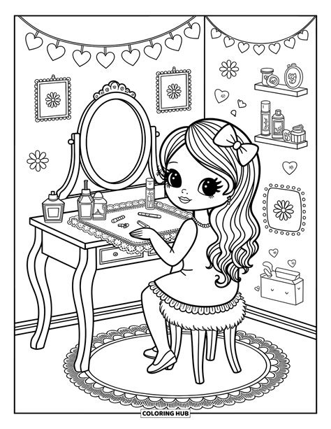 85+ Coquette Coloring Pages for Kids & Adults (Free Printable PDFs)