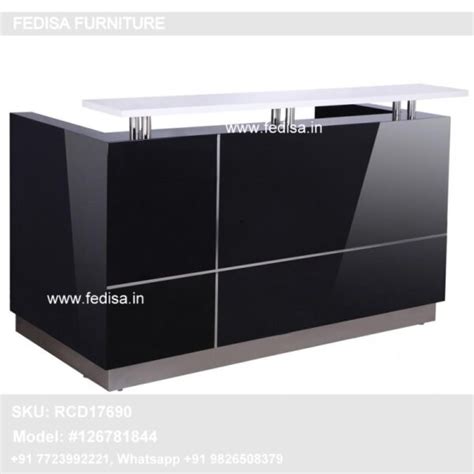 Small Reception Table Barber Shop Reception Desk Receptionist Table For ...