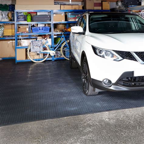 Single Garage Interlocking Floor Tile Set Mega Deal | Racking.com