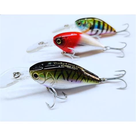Strike Pro Cranky-X Deep Suspending Lures | 6 Cm | 16 Gm | Suspending