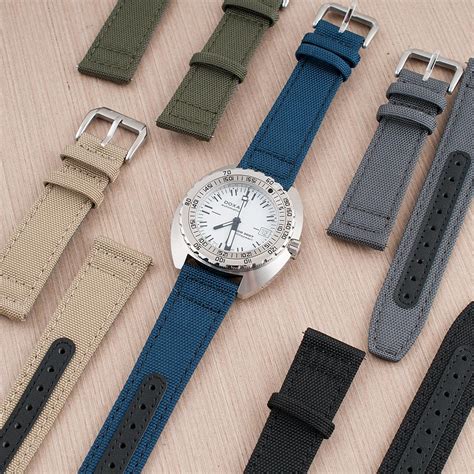 Canvas / Sailcloth Straps - Shaw Watches