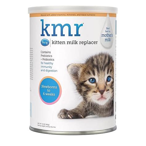 PetAg KMR Kitten Milk Replacer Powder - 12 oz - Powdered Kitten Formula ...