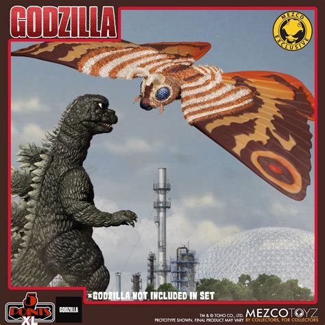 5 Points XL Mothra vs. Godzilla (1964) | Figures.com