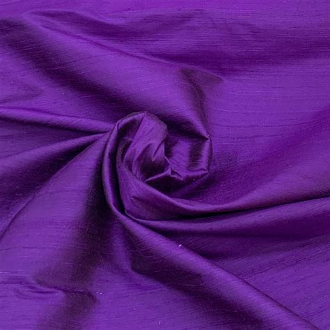 Dark Purple Plain Raw Silk Fabric – Saroj Fabrics