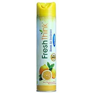 Freshthink Lemon Room Freshener (300 ml) : Amazon.in: Home & Kitchen
