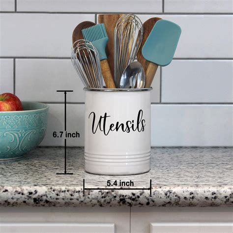 modern farmhouse utensil holder