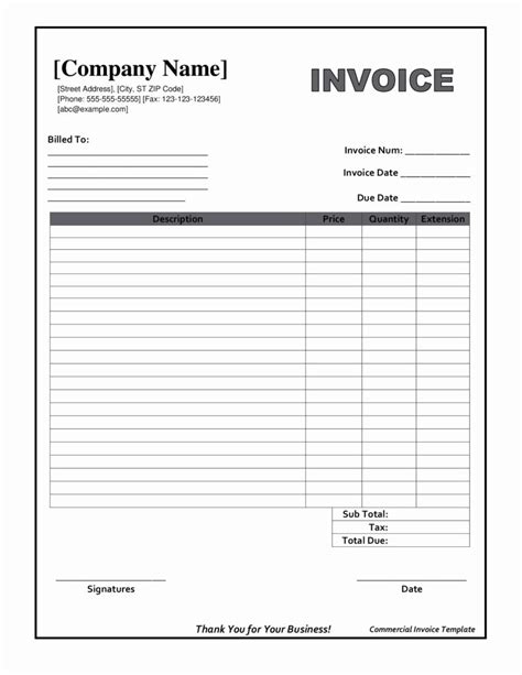 Image result for Custom Invoice Forms
