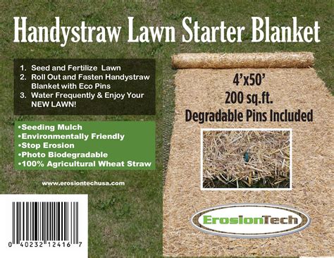Handystraw Lawn Starter Blanket is available at Farmers Coop!