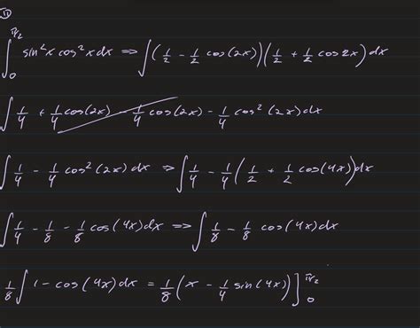 Definite Integrals with Trig Functions 的图像结果