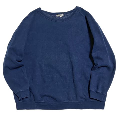 60s ヴィンテージ Sport-King フリーダムスリーブ スウェット ネイビー【XL】 | BACK IN THE DAYZ.