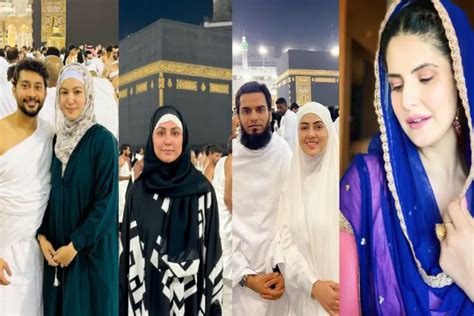 हज का सफर पूरा कर चुकी हैं ये एक्ट्रेस, देखिए इबादत की तस्वीरें