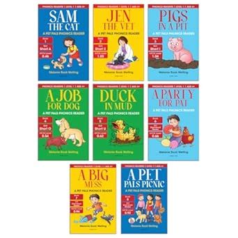 Phonics Reader Level 1 (Pack of 8) : Melanie Rook Welfing: Amazon.in: Books