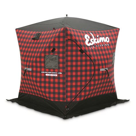 Eskimo QuickFish 3i Limited Edition Ice Fishing Shelter, 3-Person ...