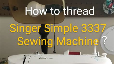 Image result for Threading Singer Simple Sewing Machine