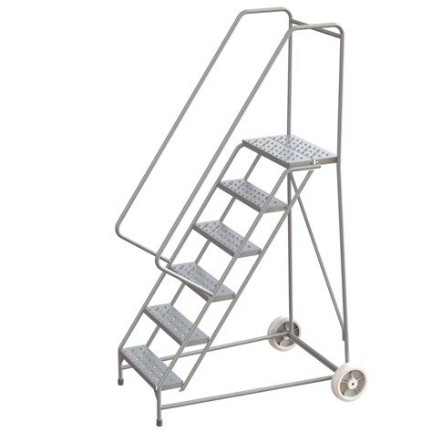 BALLYMORE, 5 ft Platform Ht, Assembled, Wheelbarrow Ladder - 799ZK4 ...