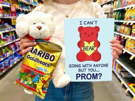 Bear Promposal Ideas "i Can't Bear Going With Anyone but You... Prom ...