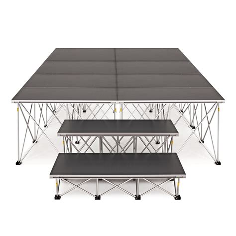 2m x 4m Portable Stage Kit by Gear4music, 60cm at Gear4music