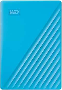 (Refurbished) WD 2TB My Passport Portable External Hard Drive, Blue ...