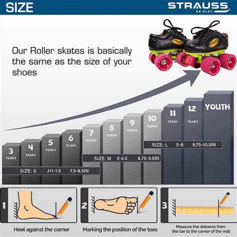 STRAUSS Gripper Skating Shoes | Fixed Body Roller Skates | Shoe Skate ...