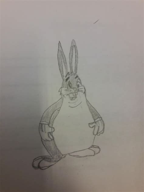 Big Chungus Coloring Big Chungus Bugs Bunny Adult Humor Sticker For