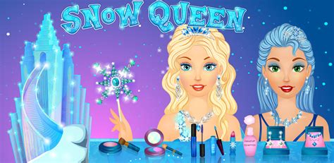 Snow Queen: Dress Up and Makeup princess makeover salon for girly girls ...