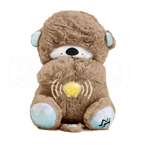 Buy Kidology Breathing Teddy Bear Baby Plush with Music & Lights ...