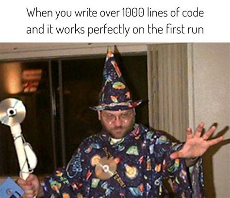 Image result for Coding Wizard Meme