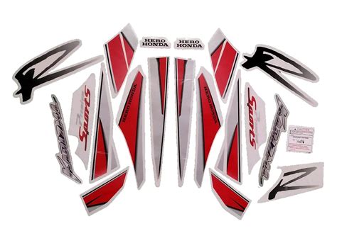 Motorcycle Bike Body Fancy Wrep Stickers & Decals kit Stickers for ...