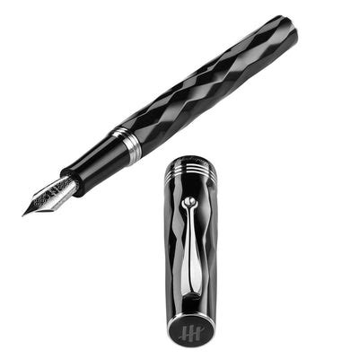 Montegrappa Brenta Fountain Pen - Black CT – Makoba
