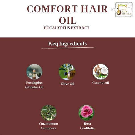 COMFORT HAIR OIL (30ml / 120ml) – The Hair Kitchen