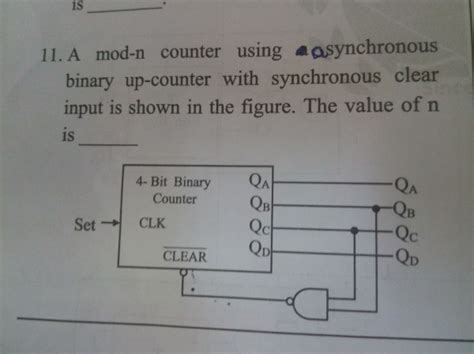 Digital Logic: Asynchronous counter