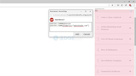 Remove Adblock Edge 的图像结果